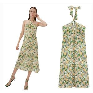 Zara Halter Dress